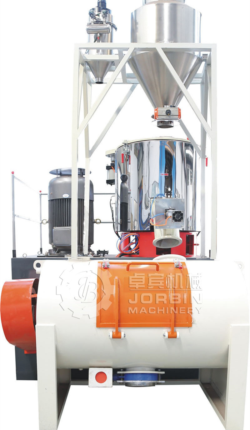 Plastic High Speed Mixer Group with Horizontal Way