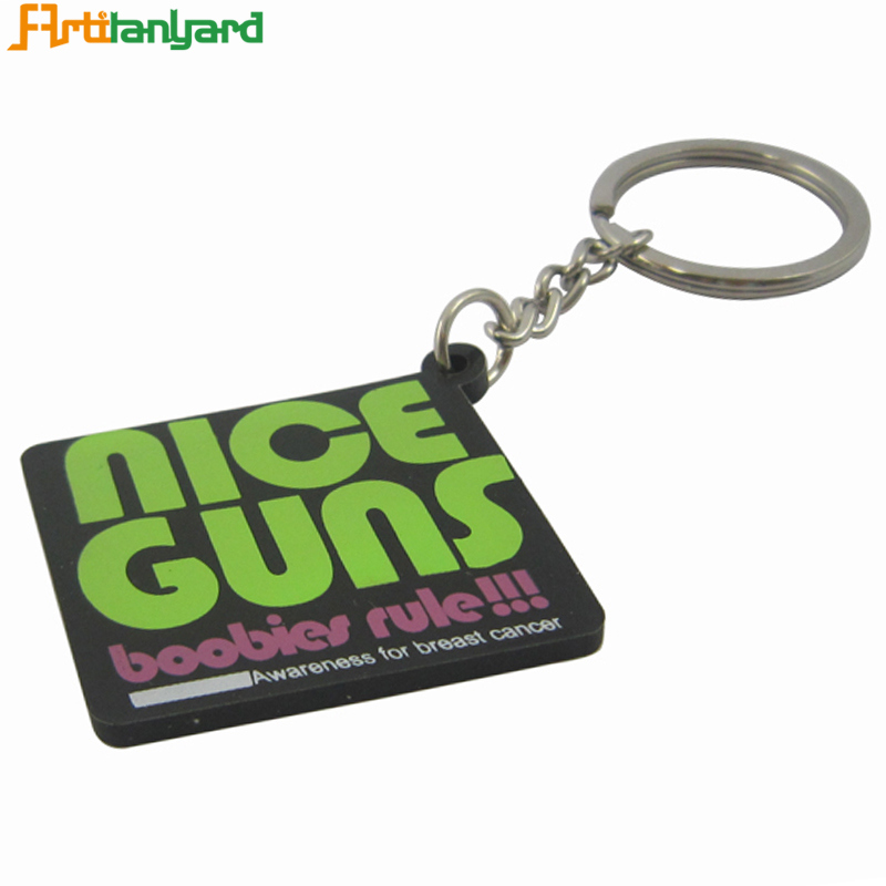 Customized Soft Rubber PVC Keychain