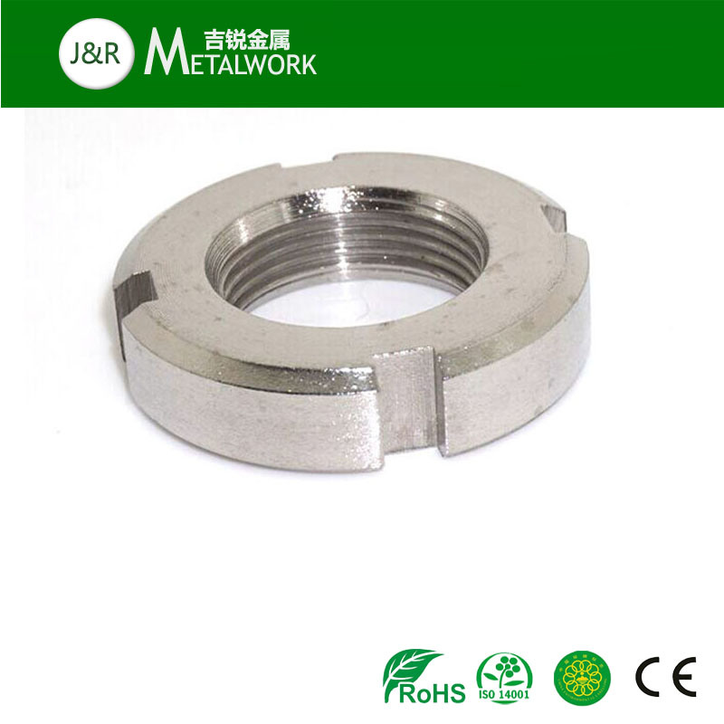 A2 A4 Stainless Steel Round Head Slotted Nut (SS304 SS316)