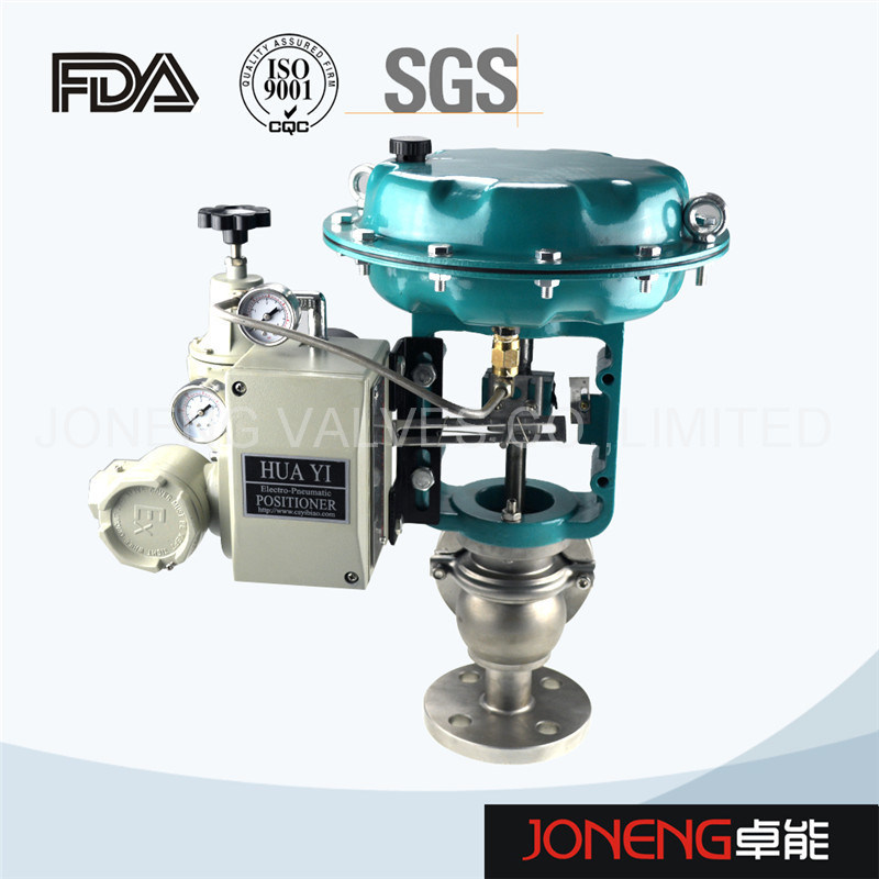 Stainless Steel Food Processing Sanitary Flow Regulating Control Valve (JN-SV2002)