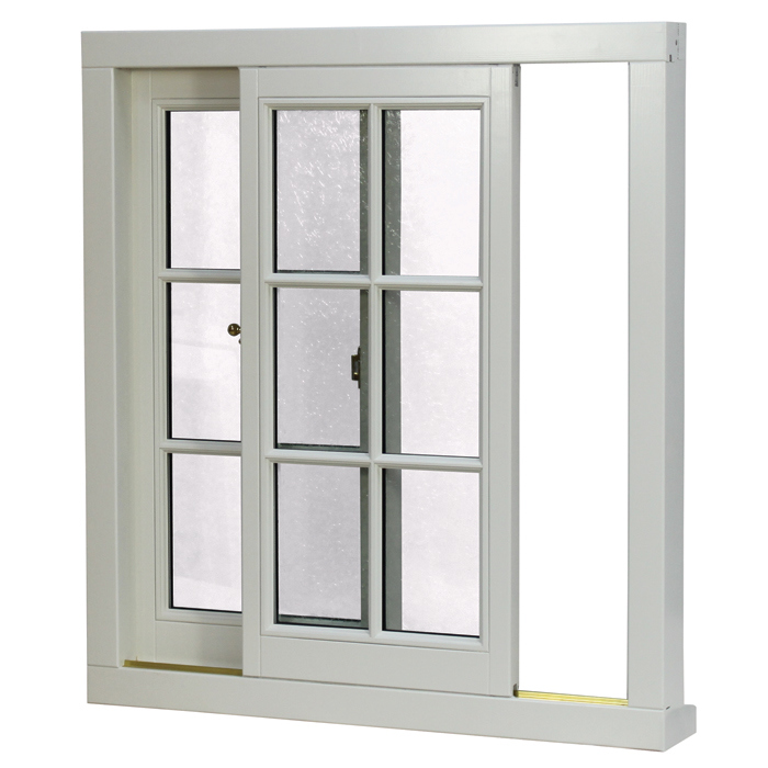 Latest Design Cheap Metel Double Glazing Aluminum Sliding Window (CL-W1012)