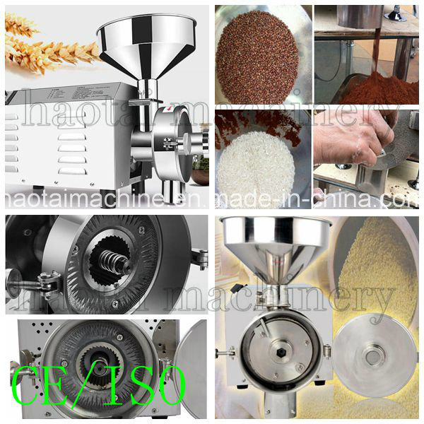 Stainless Steel Industrial Chocolate Coffee Bean Grinding Machine