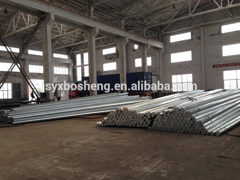 Galvanized Electric Power Steel Pole