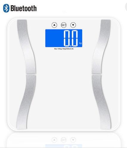 Large Platform 8mm Tempered Glass Digital Personal Health Body Scale