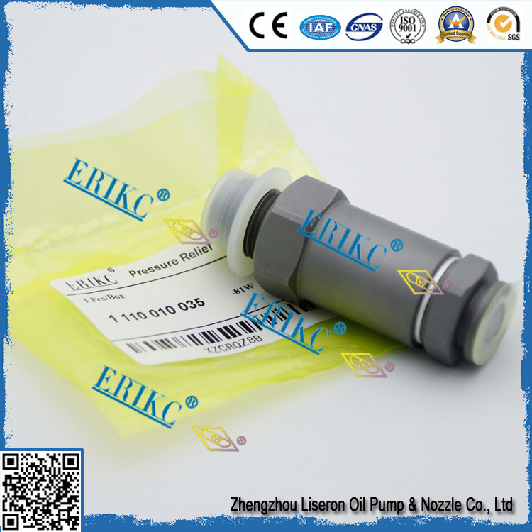 Erikc High Quality Limit Pressure Valve 1110010035 for Bosch, Diesel Spare Parts, for Common Rail Pressure Limited Valve 1110010035