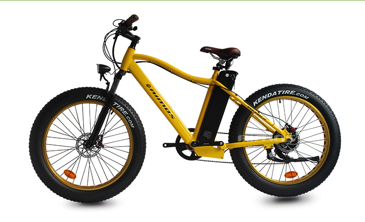 Customer Logo Supported 26 Inch 4.0 Fat Tyre 500W Electric Bike