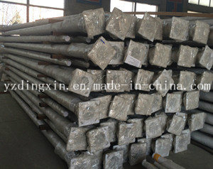 Galvanized Single Arm Roadway Light Pole