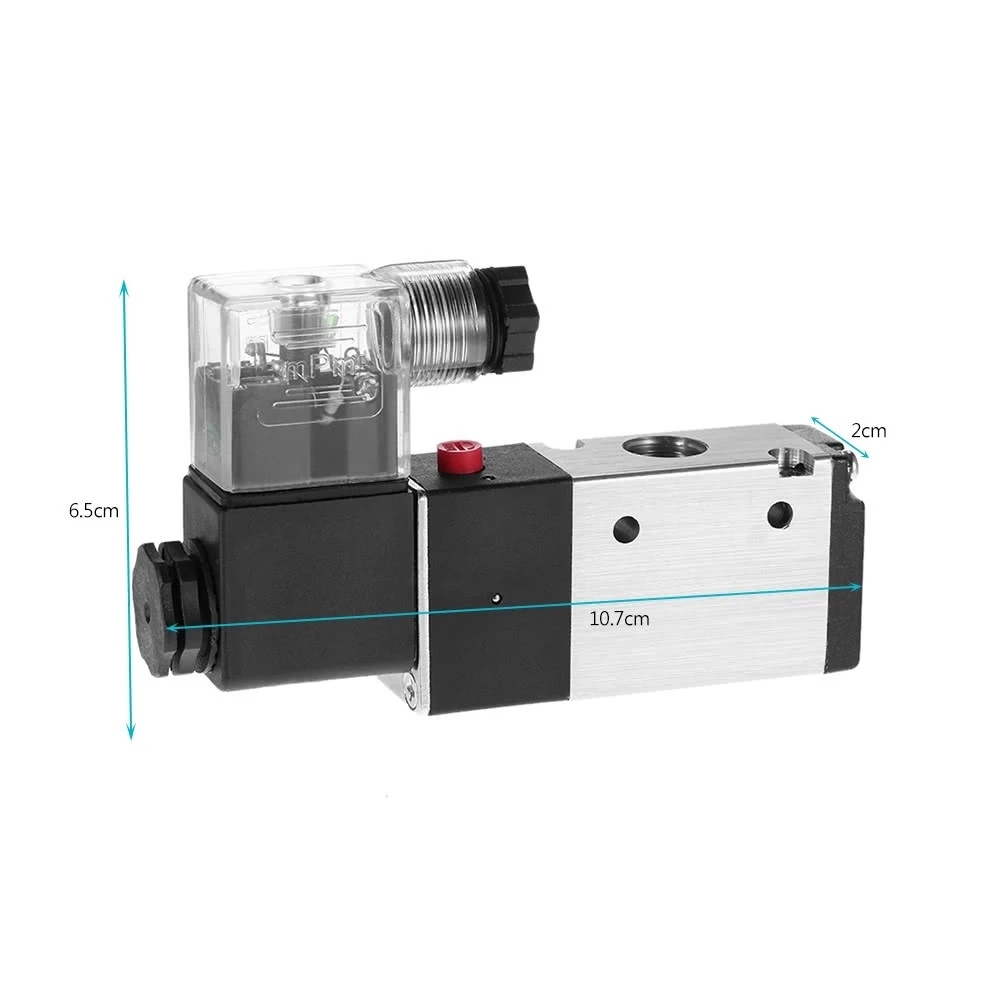 Single Acting 1 Inch Water SMC Solenoid Pneumatic Air Valve