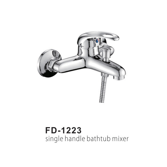 Single Handle Wall Mounted Brass Bath Shower Tap 1223