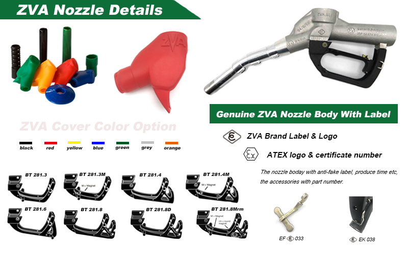 Zva Vapour Recovery Nozzle with Cover (ZVA BT200)