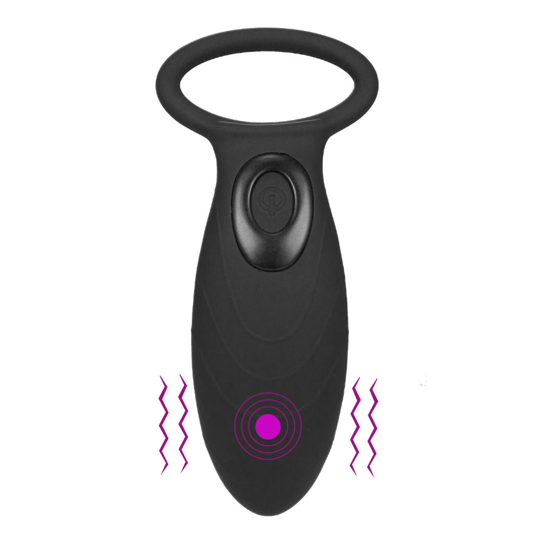 Waterproof Penis Sex Product Medical Grade Silicone Vibrating Cock Ring Love Adult Toy