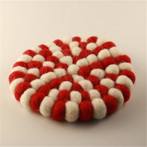 Handpicked Felt Place Mats with Coasters for Table