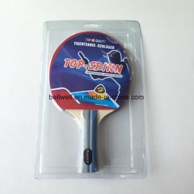 High Quality Rubber Sponge Ping Pong Paddle