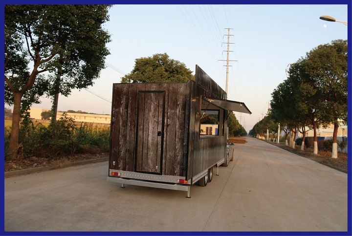 Popcorn Machine Mobile Food Van for European Standard