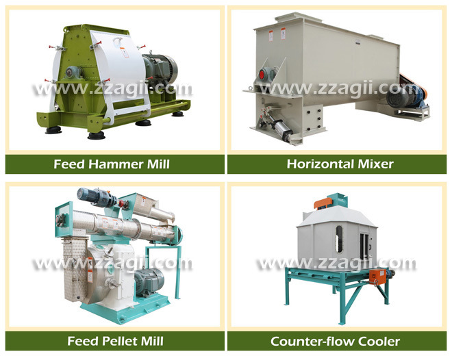 Factory Price Poultry Feed Pellet Mill, Animal Feed Granulator