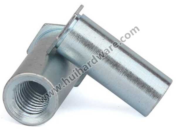 Blue Zinc Plated Hex Head Inner Thread Blind Rivet Nuts