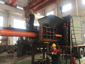 Y81t-160PTZ Cans Baling Press Machine for Recycling