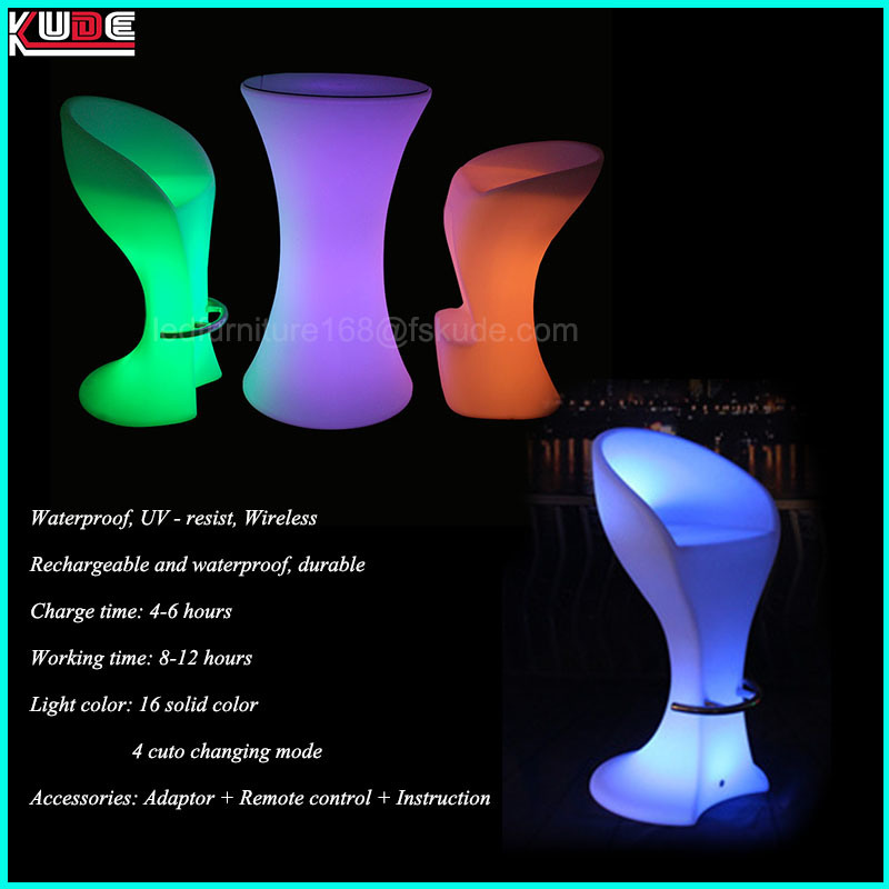 Bar Stool LED Furniture Bar Stool Floor Protectors