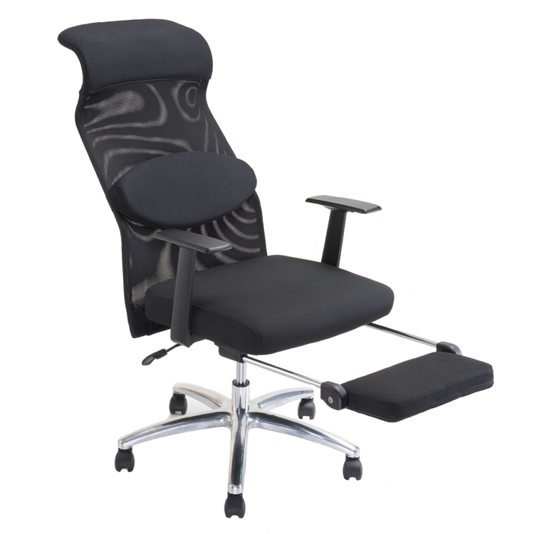 Comfortable Sleeping Desk Chair with Recliner Backrest and Footrest