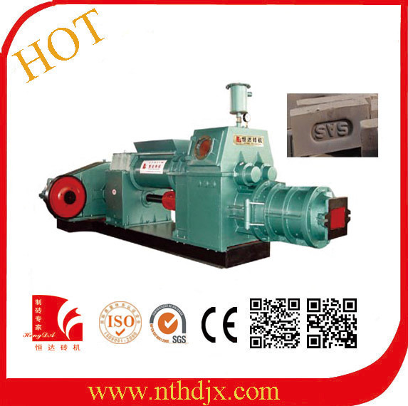 Vacuum Extruder Solid Logo Brick Stamping Machine