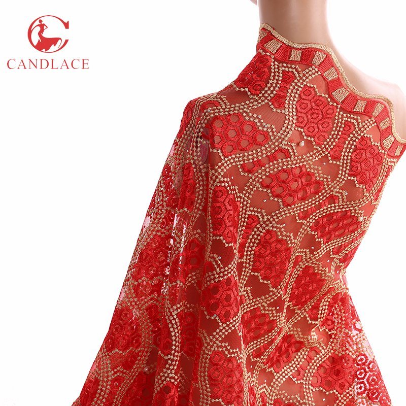 High Quality Fashion Tulle Lace Fabric with High Quality