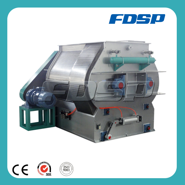 Animal Feed Mixer Machine/Double Shaft Paddle Mixer Machine Supplier