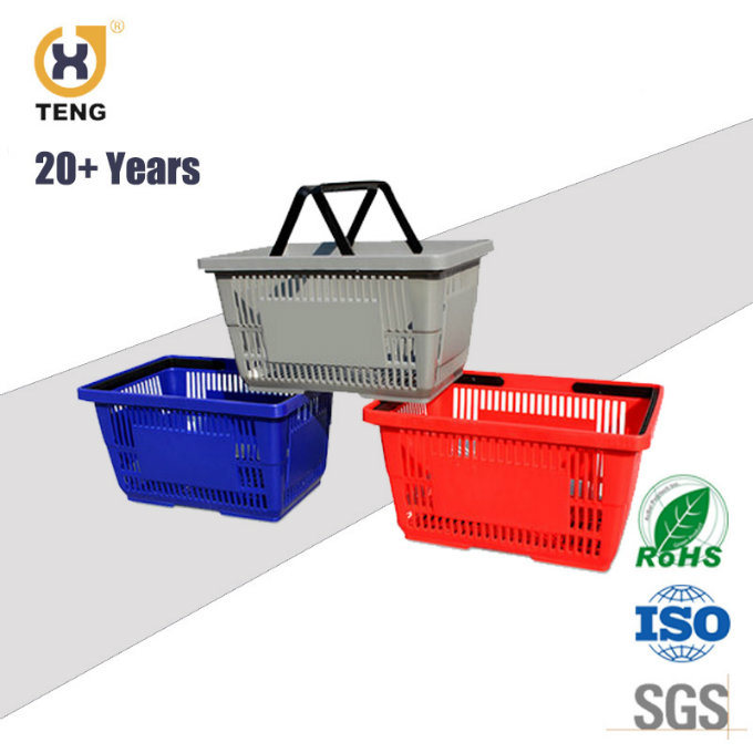 Supermarket Shopping Basket with 2 Handles