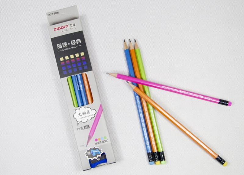 Promotional Hb Pencil with Rubber Eraser