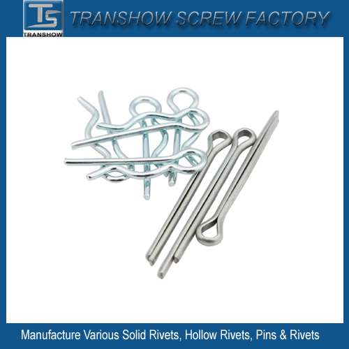 Galvanized Steel Split Pins Cotter Pins R Pins