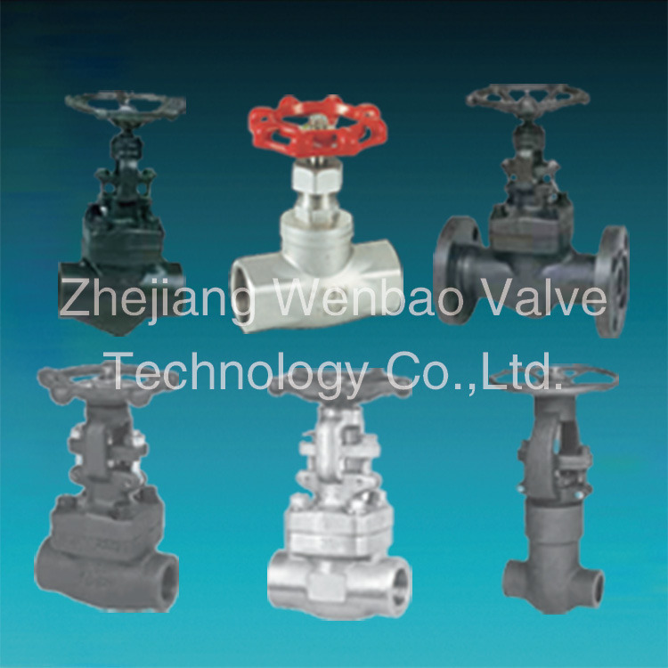 High Pressure Fully Welding Carbon Steel Forged Gate Valve