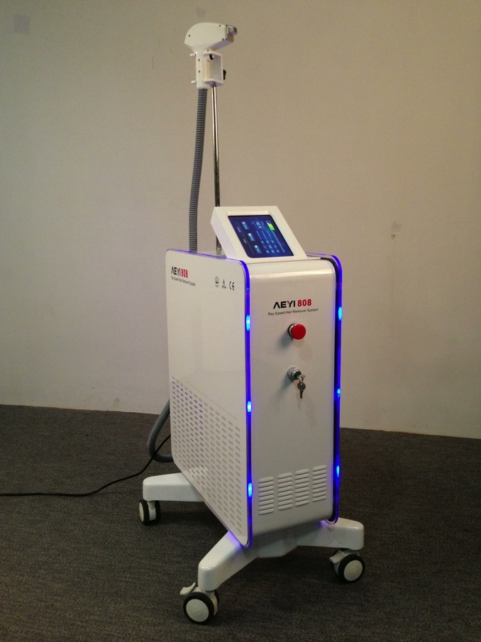 Floor Standing Laser Machine 808nm Diode Laser Permanent Hair Removal