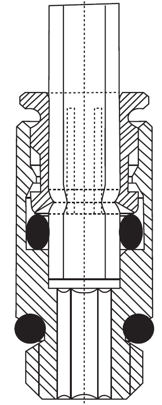 16bar High Pressure Brass Push in Fitting