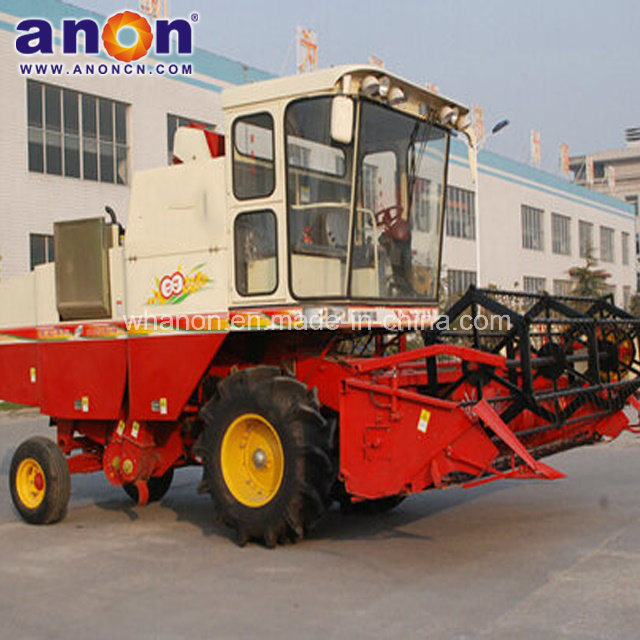 ANON New Model 4lz-8.0 Agricultural Machine Soybean Bean Combine Harvester