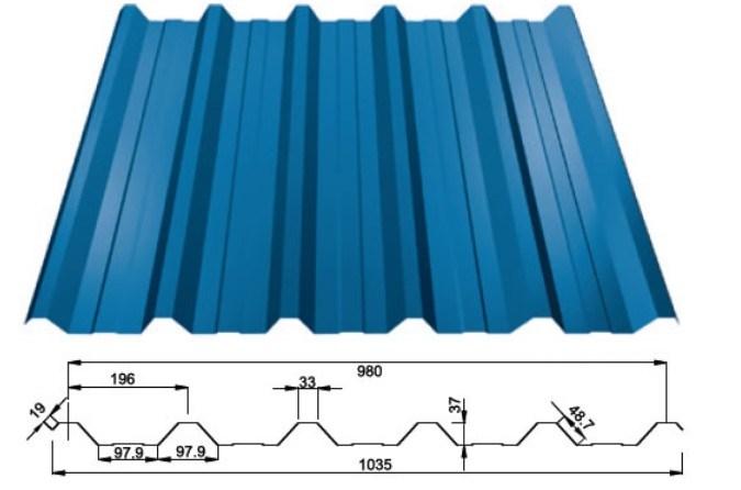 Roofing Sheet Panel Forming Machines Made in China