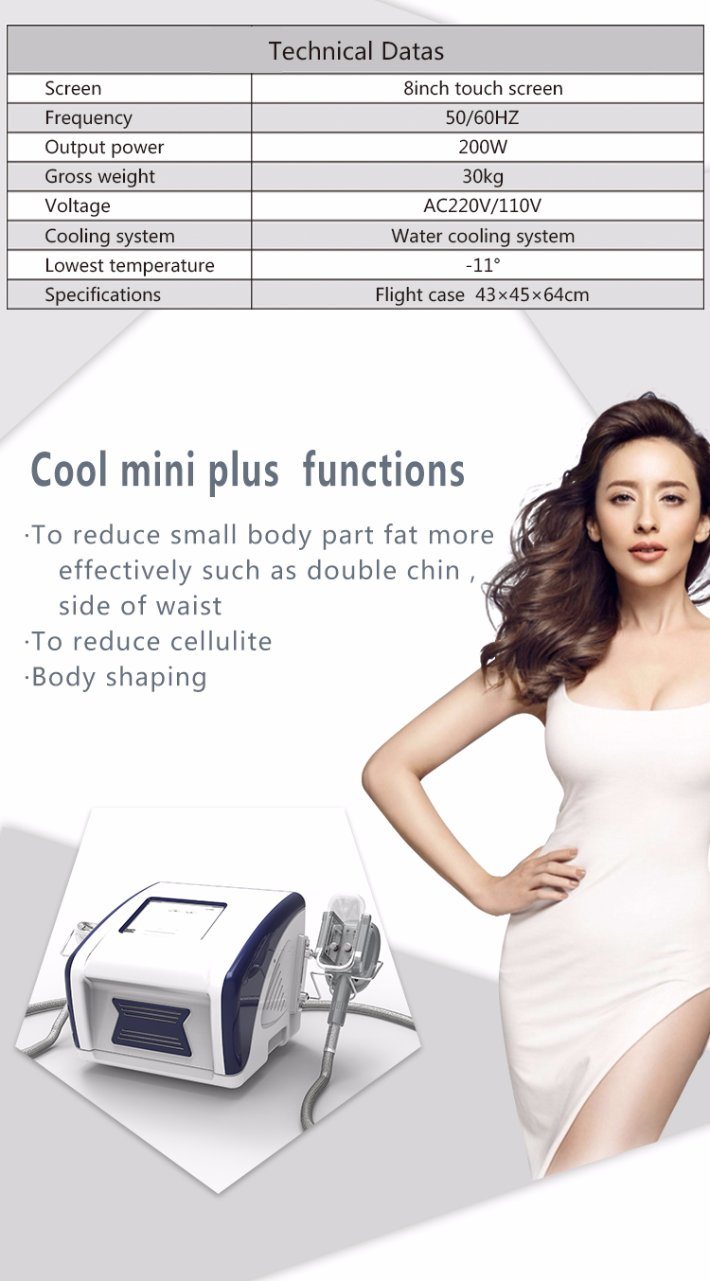 Fast Cellulite Reduction Beauty Machine for Body Slimming with Double Chin