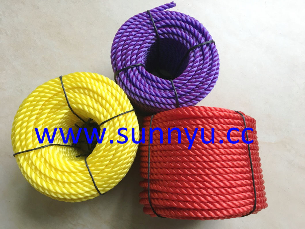 Professional Factory 3 Strands Nylon Packing Twisted Rope