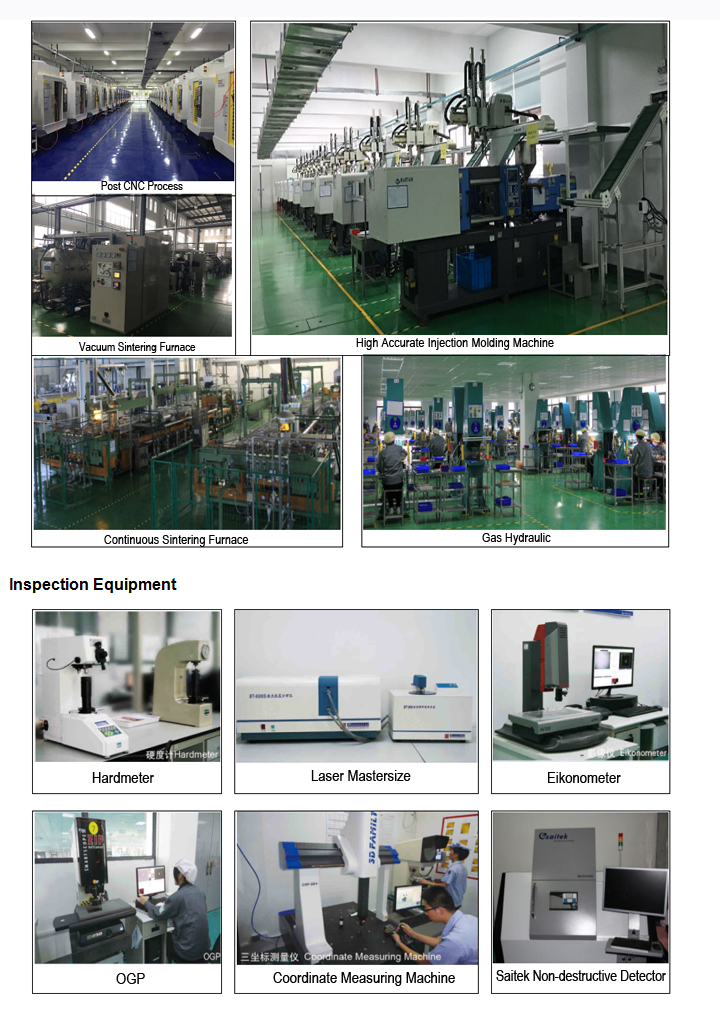 OEM Manufacturing Precision Powder Metallurgy Complex Sintered Parts
