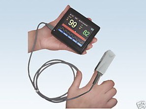 3.5 Inch TFT Color Display SpO2 Pulse Oximeter with Touch Screen