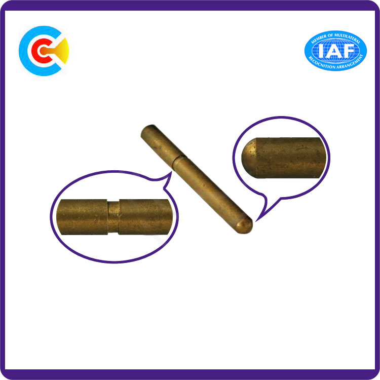 Iron Round Head Customized Shoulder Pin Dowel Pins