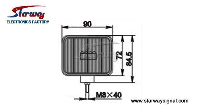 Warning LED Hideaway Strobes (LTE397)