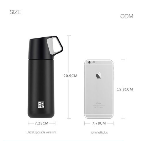 Promotional Gift 350ml Double Wall 304 Stainless Steel Vacuum Flask