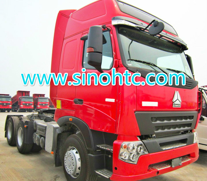 336HP HOWO A7 China Brand Tractor Truck