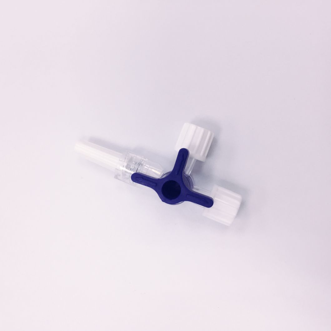 High Quality Injection Plastic 3 Way Stopcock with Extension Tube