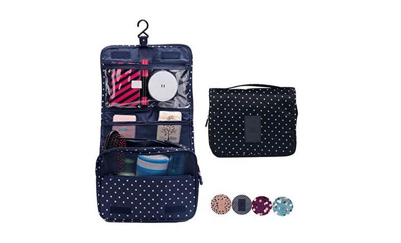 Hanging Toiletry Cosmetics Travel Bag Cosmetic Carry Case for Woman Man Travel Organization Gift