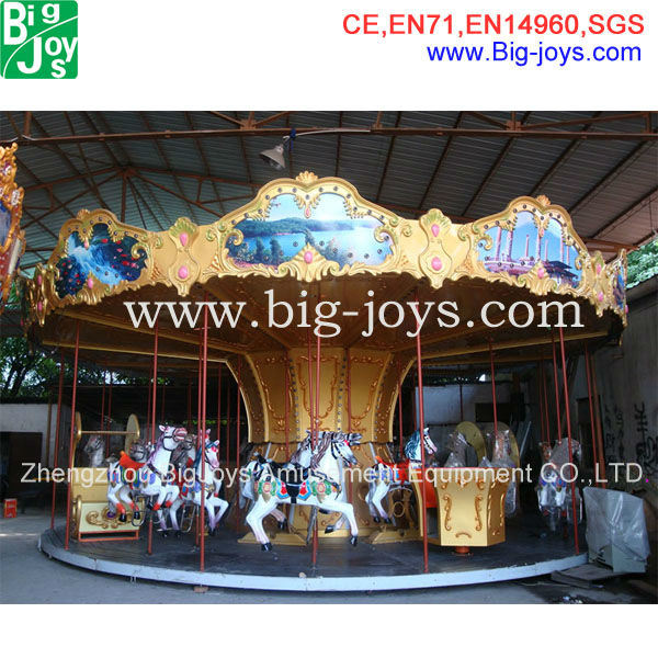 Amusement Carousel, Mechanical Horse Rides for Sale (BJ-AT73)