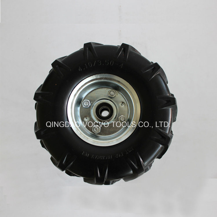 Construction Concrete Wheelbarrow PU Foam Wheel 3.50-4