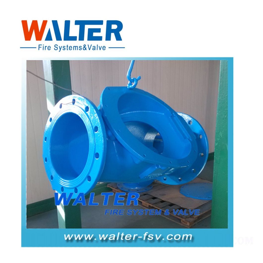 Iron Flange Ball Check Valve/ Non-Return Flap Valve