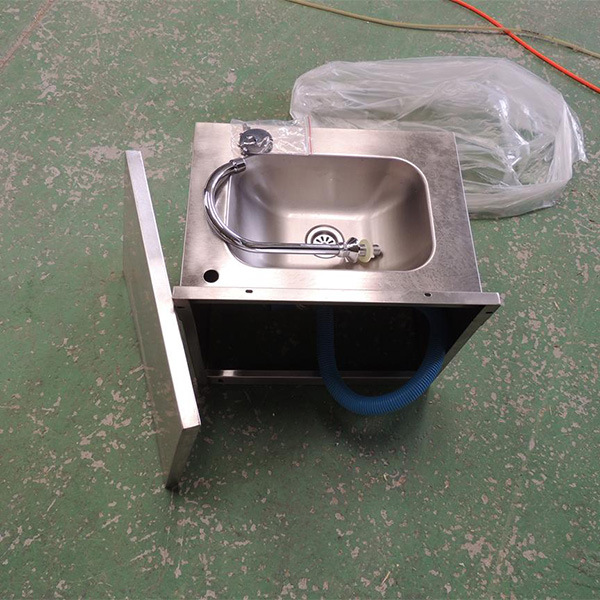 Commercial Knee Operated Sink, Stainless Steel Knee Operated Hand Sink Wash Hand Basin