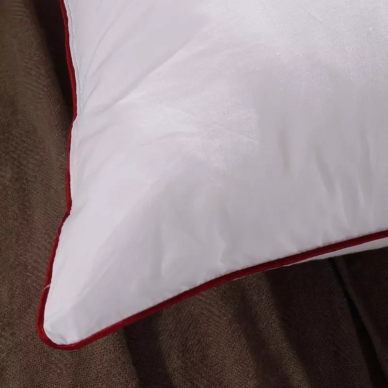 1200g Feather-Down Bed Pillow with 90% Duck Down Filling