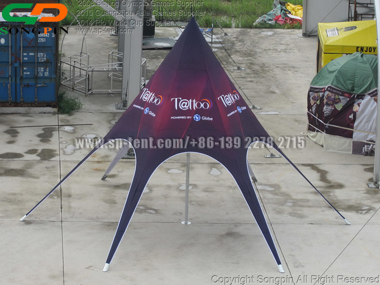 New Type Star Canopy Tent for Beach Sun Shade